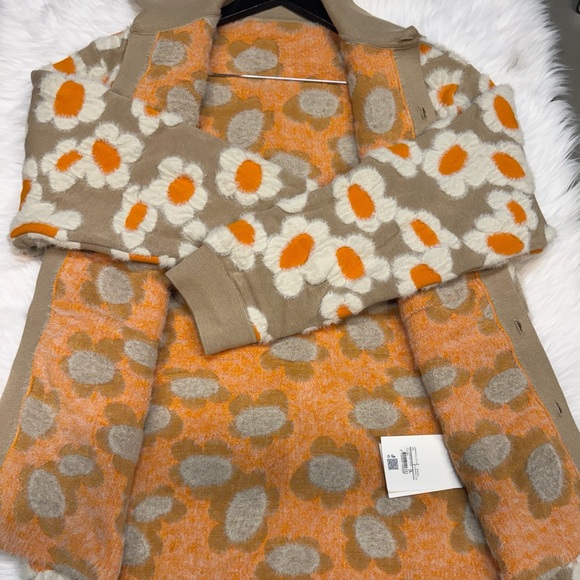 BNWT Jacquemus Le Chemise Neve Fleurs Heavyweight Cardigan Unisex Large $950 - Picture 10 of 13